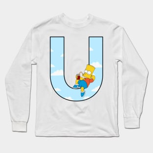 Simpsons letter Long Sleeve T-Shirt